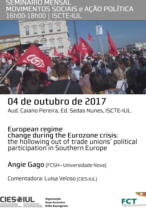 European regime change during the Eurozone crisis: the hollowing out of trade unions' political participation in Southern Europe