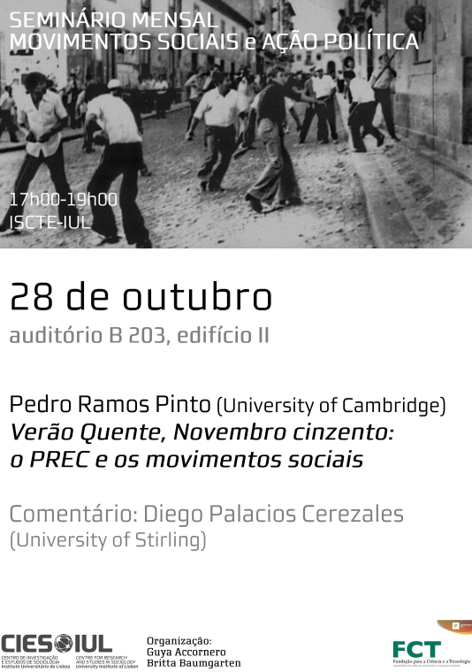 Hot summer, gray November: the PREC and the social movements