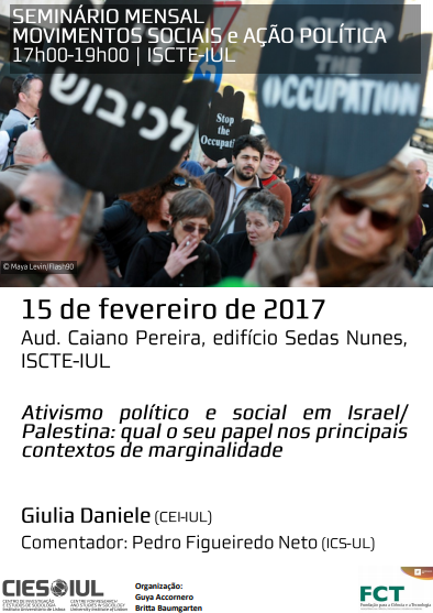 Political and social activism in Israel/Palestine: what is its role in the main contexts of marginality